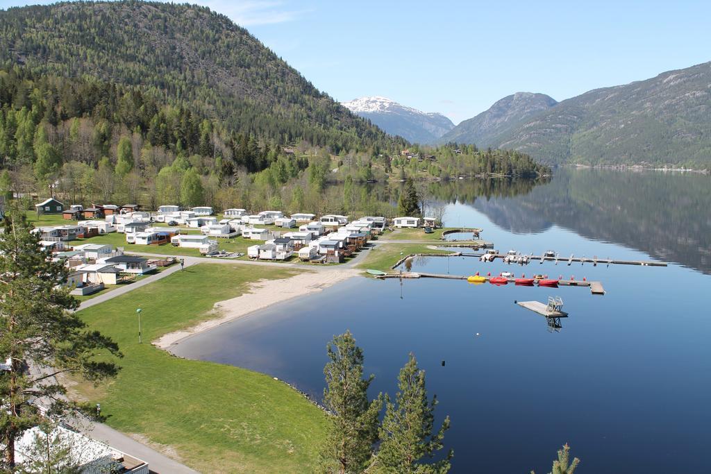 Garvikstrondi Camping Сельюр Экстерьер фото